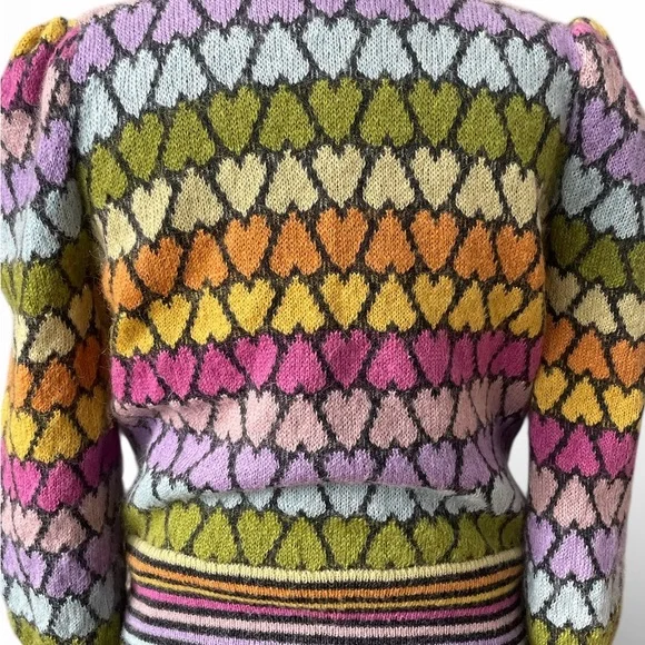 Marc Jacobs Hearts and Sequin Embellished Cardigan - Picture 11 of 14